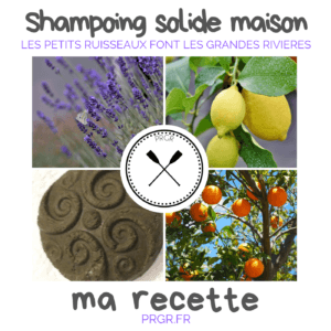shampoing solide maison